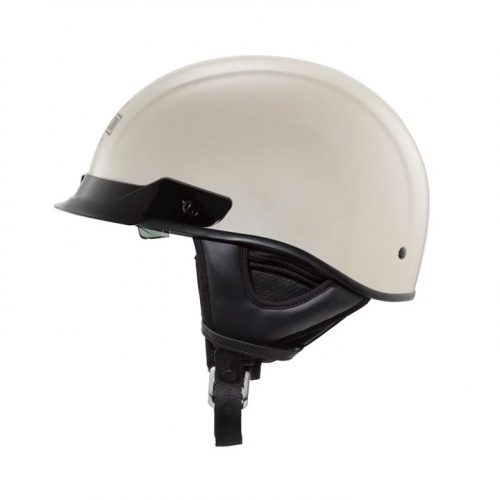 버즈비 초경량 선 쉴드 J03 하프 헬멧 WHITE