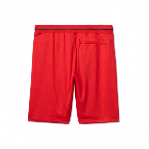 남성 보일링 메시 반바지 RED