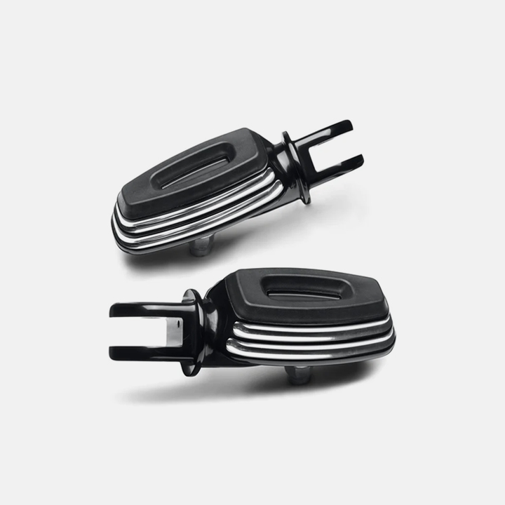 엠파이어 컬렉션 운전자 풋 페그 - 블랙 머신 컷 (나잇스터)