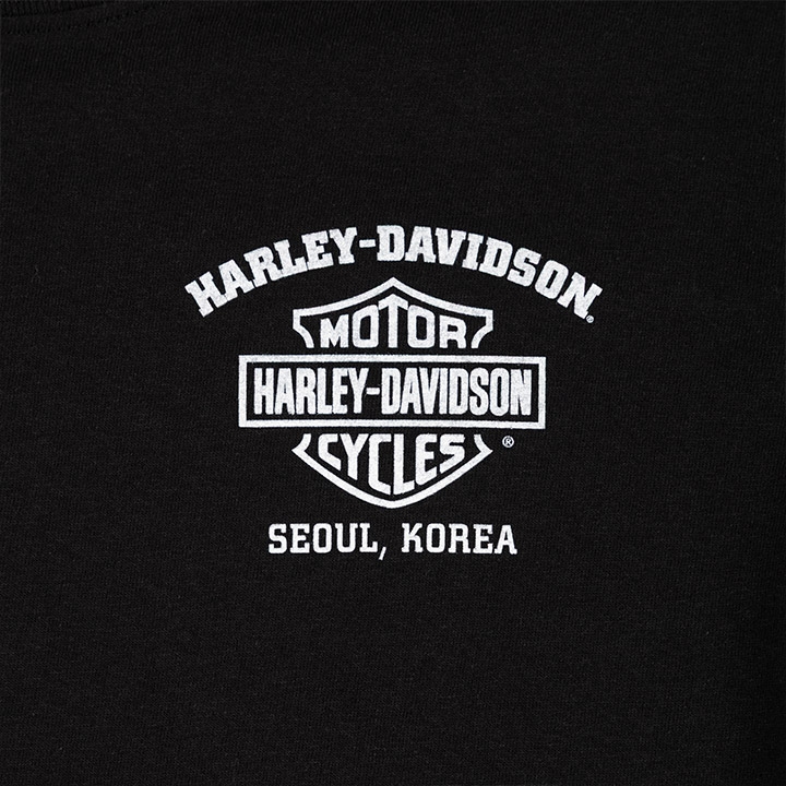 남성 아메리카 바이크 코리아 반팔티셔츠