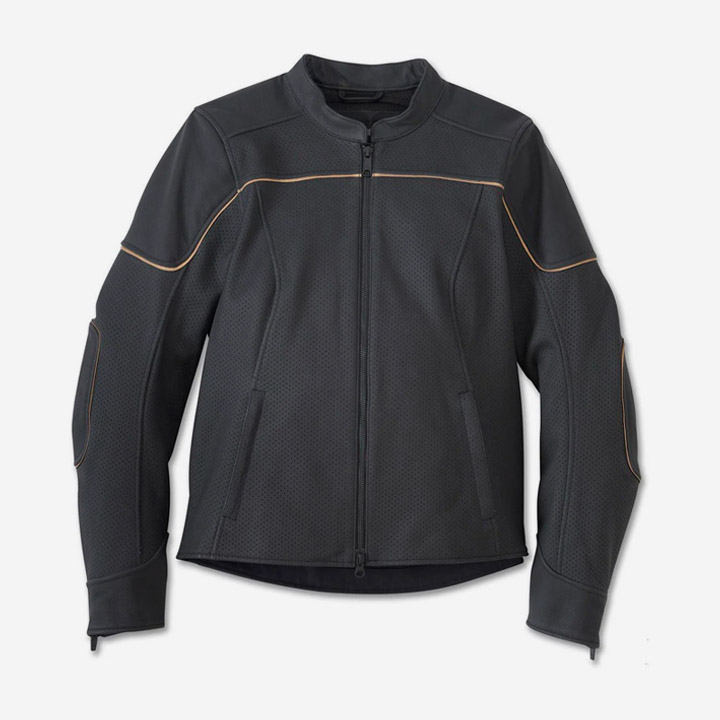 여성 천공 라이딩 가죽재킷