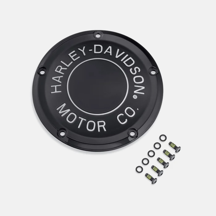 HDMC 로고 컬렉션 더비 커버 - 블랙 (투어링&트라이크)