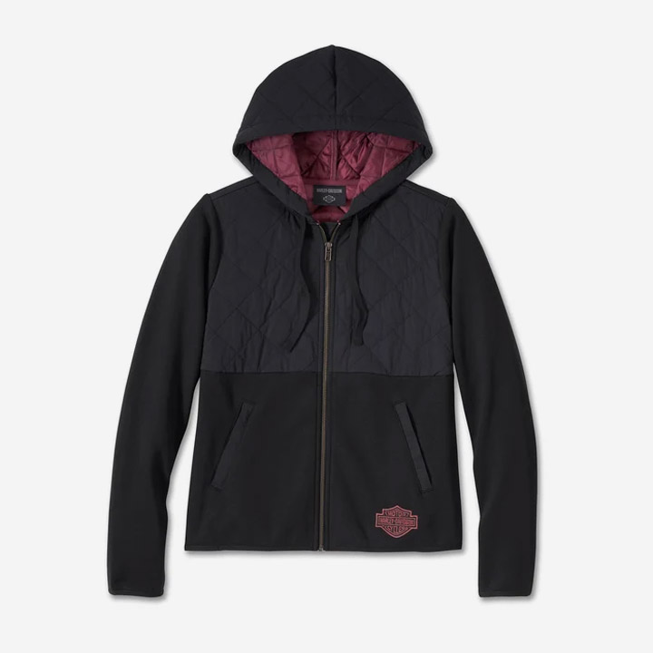 여성 섀도우 지퍼 플리스 캐주얼재킷