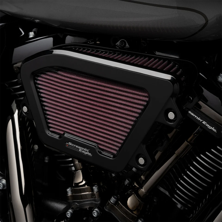 SE 스크리밍 이글 익스트림 웨지 에어 클리너 키트 - 블랙 (올 뉴 투어링&25년 이후 소프테일)