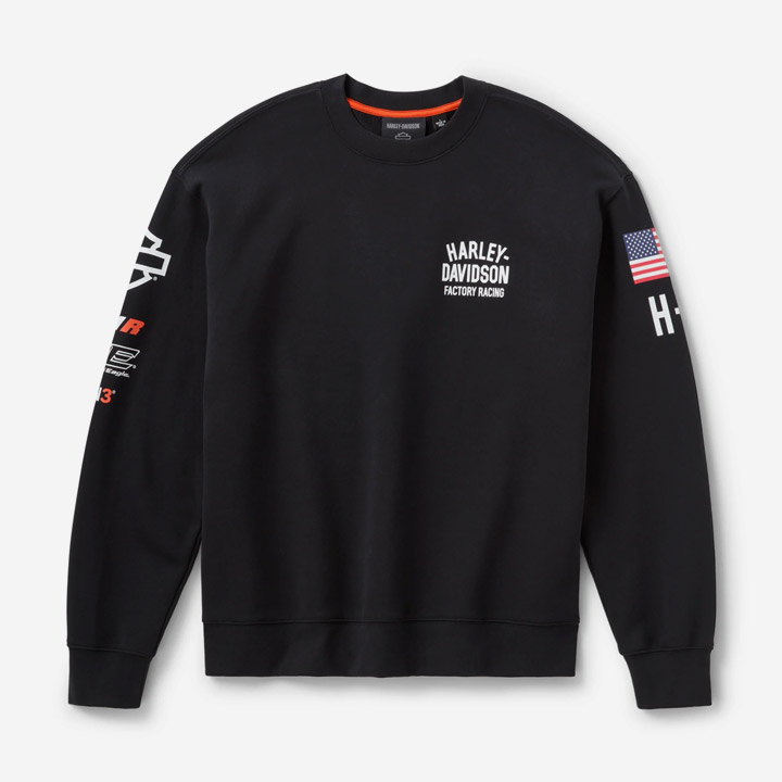 남성 팩토리 레이싱 스웨트셔츠