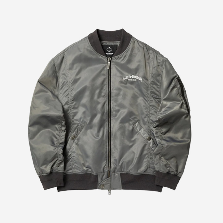 [컬렉션스] 남성 패딩 MA-1 캐주얼재킷 GREY