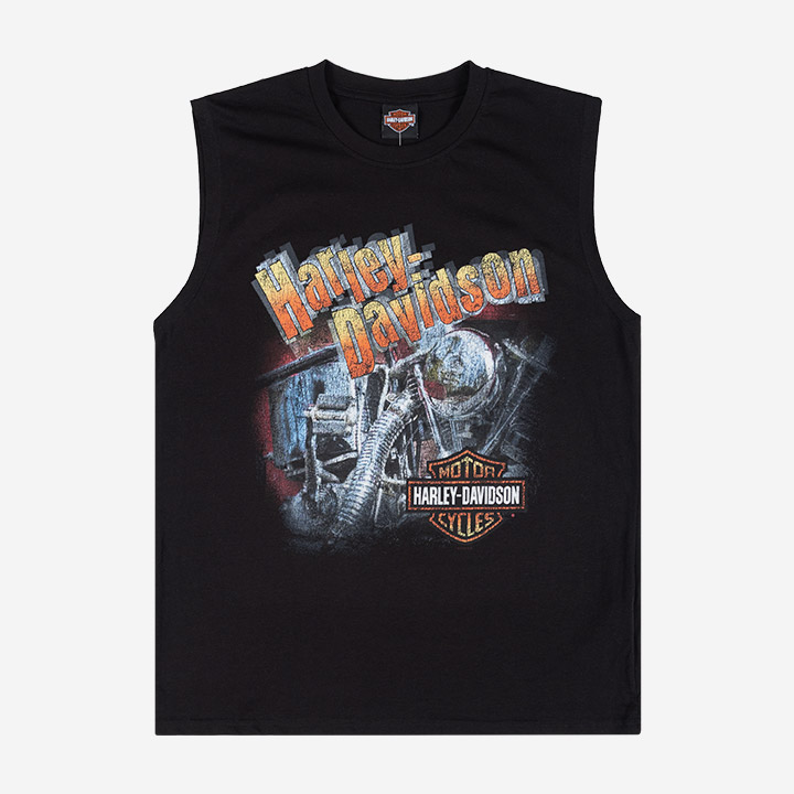 남성 바이크 코리아 민소매티셔츠