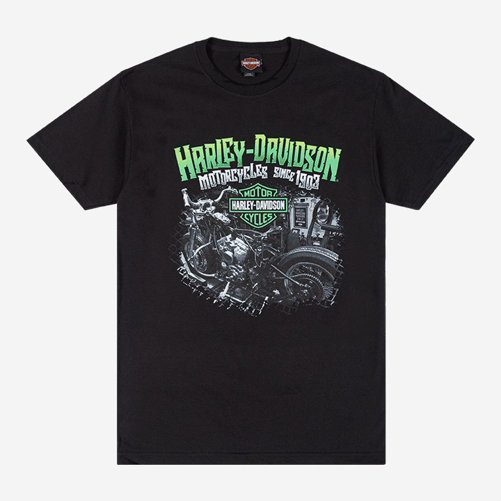 남성 이터널 바이크 코리아 반팔티셔츠