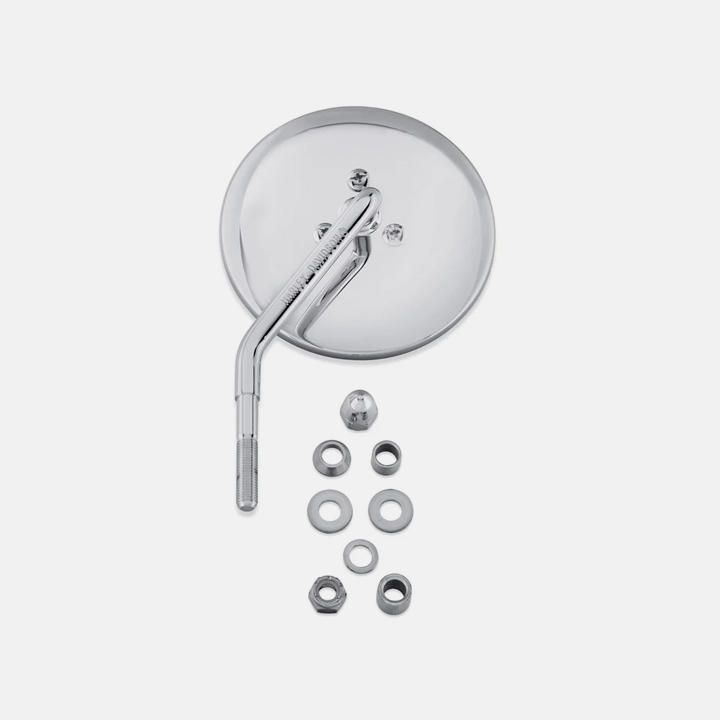 숏 스템 원피스 라운드 미러 - 좌측