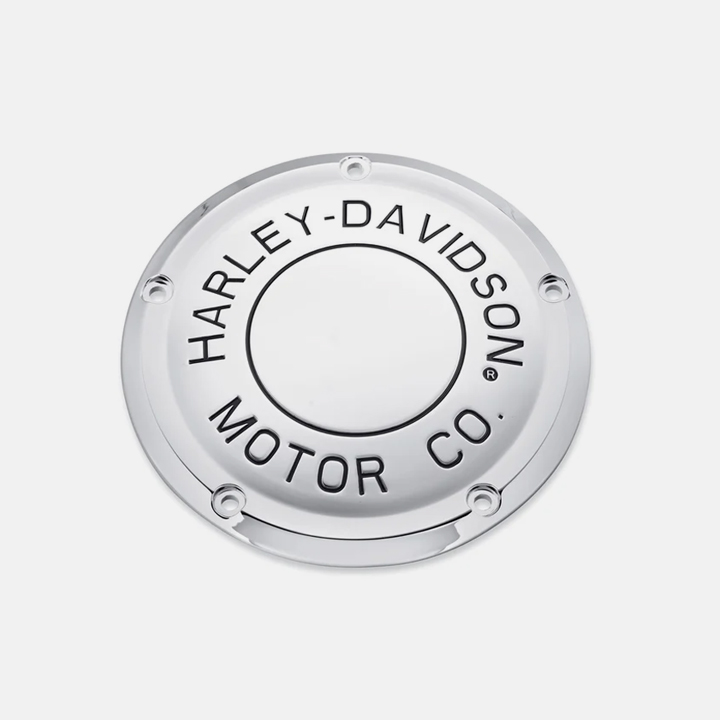 HDMC 로고 컬렉션 더비 커버 - 크롬 (투어링&트라이크)