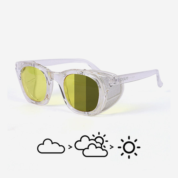 [에딜롯] 001 변색 고글 CLEAR/YELLOW