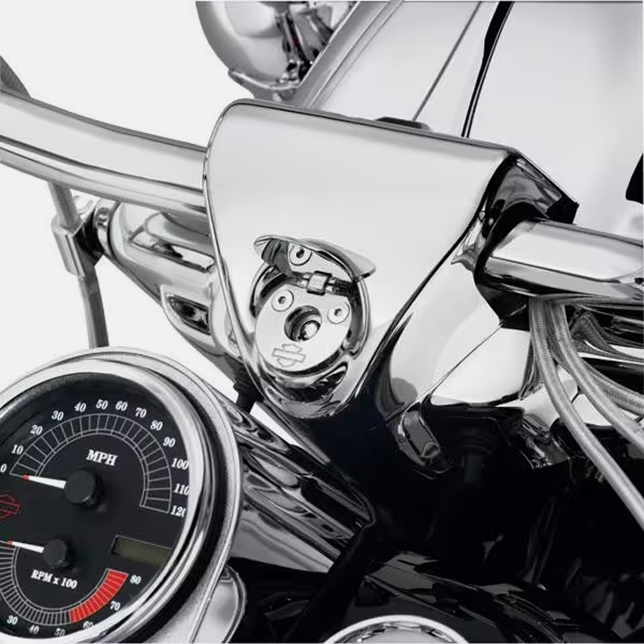 크롬 포크 락 커버 (로드킹)