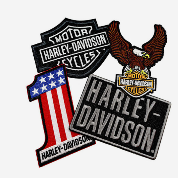 [1+1] 아이코닉 H-D 로고 패치 엠블럼