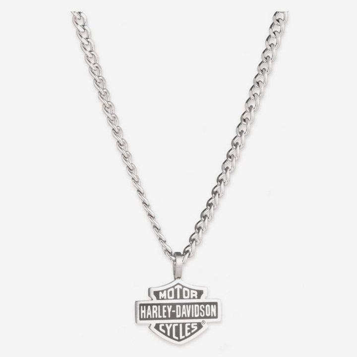 남성 바앤실드 체인 목걸이 24인치