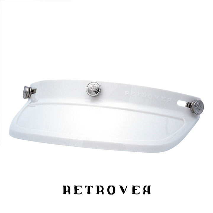 [RETROVER] 화이트 썬바이저