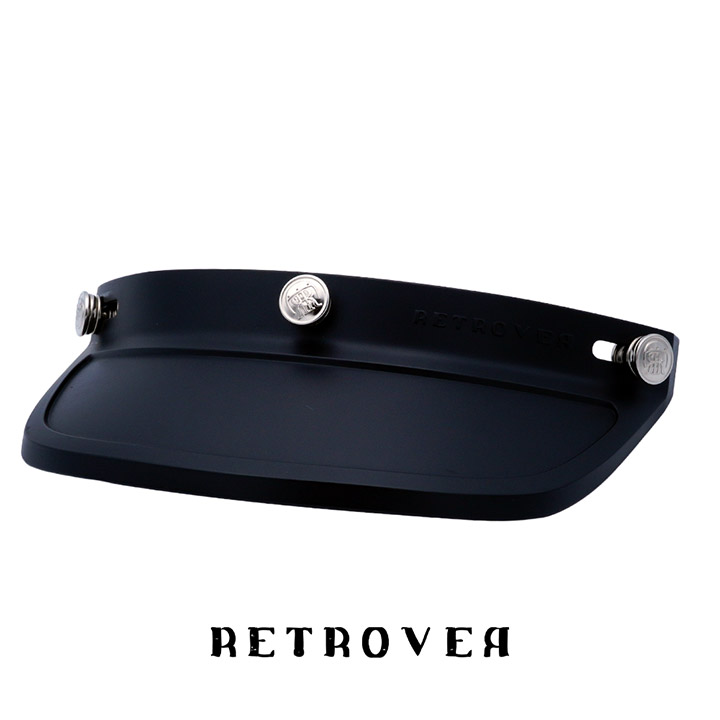 [RETROVER] 블랙 무광 썬바이저