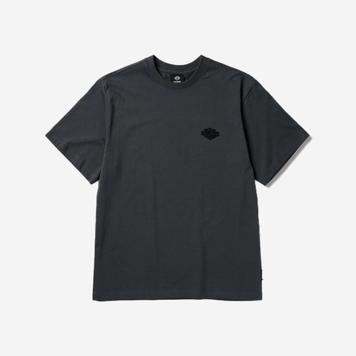 [컬렉션스] 남성 후로킹 반팔티셔츠 GREY