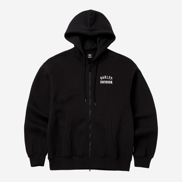 [컬렉션스] 남성 어센틱 후드 캐주얼재킷 BLACK