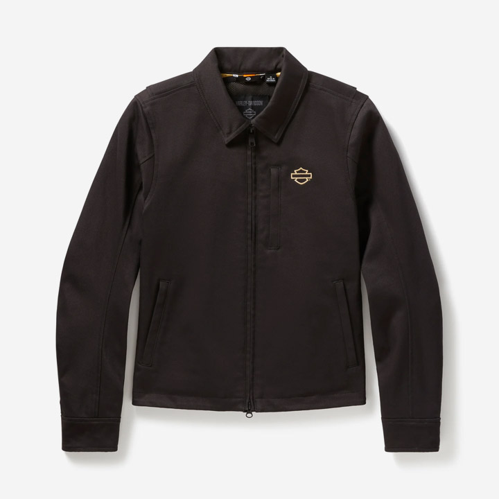 여성 가스 스테이션 텍스타일 라이딩재킷