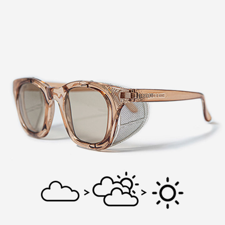 [에딜롯] 001 변색 고글 BROWN/BROWN