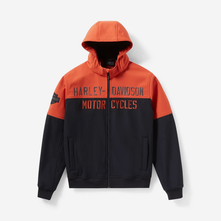 남성 아이딜 컬러 블록 캐주얼재킷