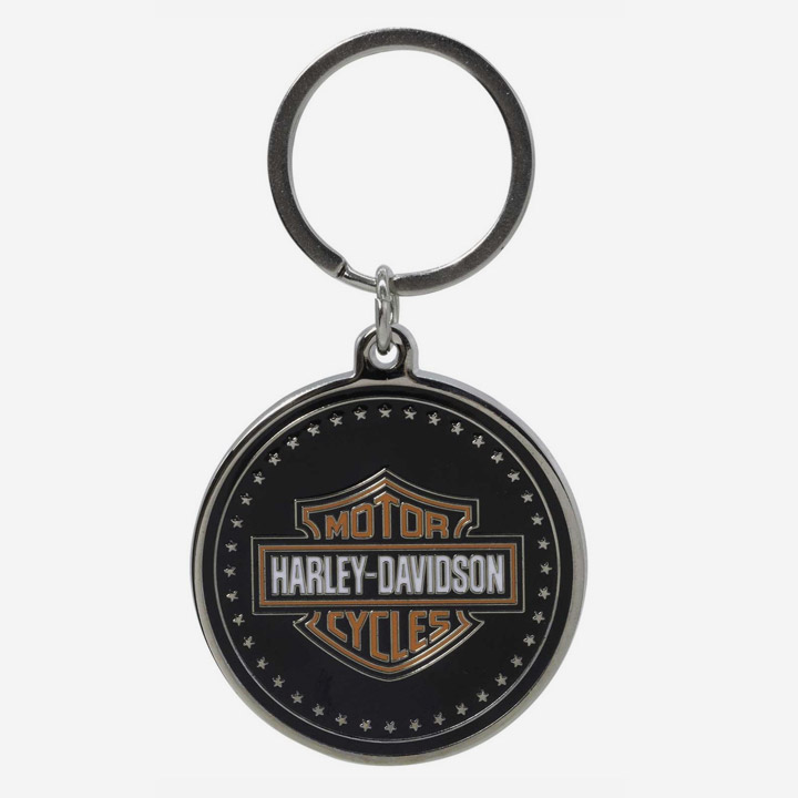 H-D 코인 스타일 바앤실드 열쇠고리