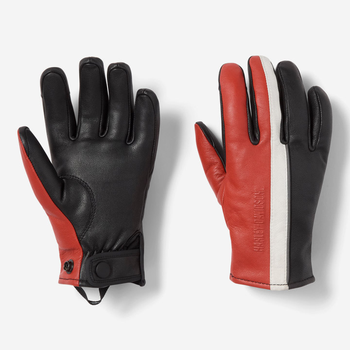 여성 트렌튼 가죽 라이딩 장갑