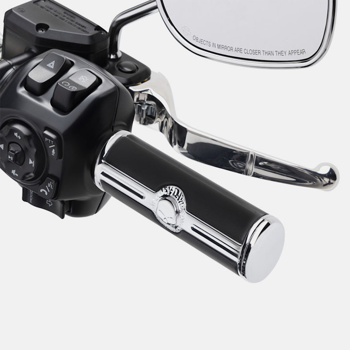 윌리G 컬렉션 핸드 그립 - 크롬 (올 뉴 투어링&25년 이후 소프테일)