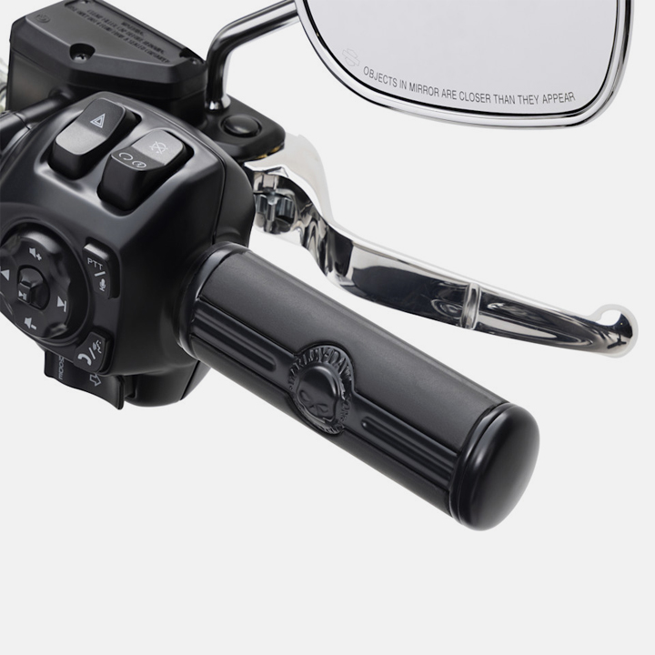 윌리G 컬렉션 핸드 그립 - 블랙 (올 뉴 투어링&25년 이후 소프테일)