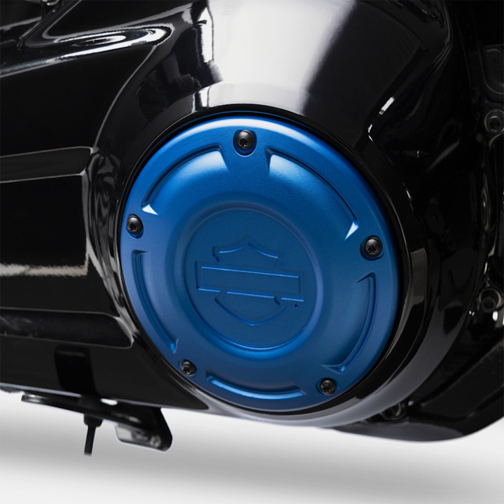 레드라인 컬렉션 더비 커버 - 블루 (밀워키8 소프테일)