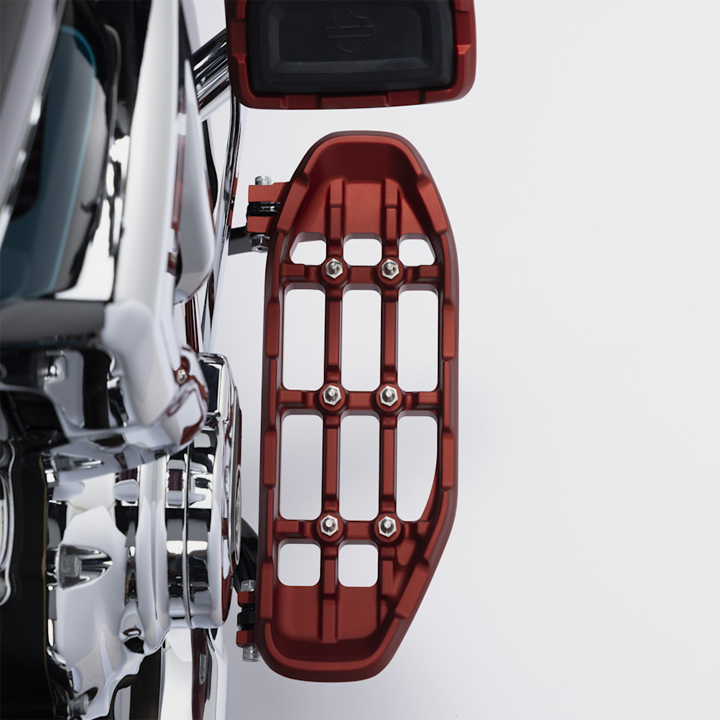 레드라인 컬렉션 운전자 풋보드- 레드