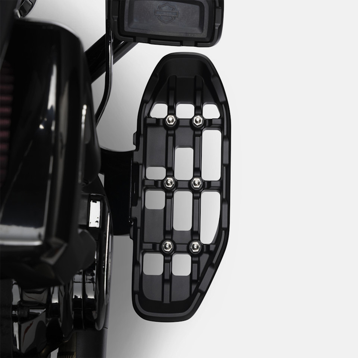 레드라인 컬렉션 운전자 풋보드- 블랙 (밀워키8 소프테일)