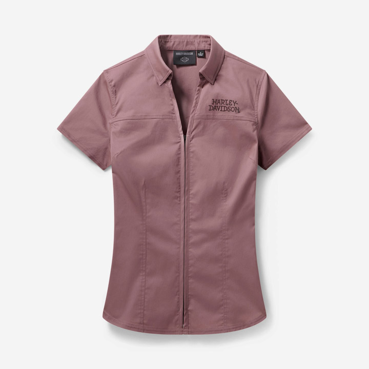 여성 윌리 G 블링 가라지 셔츠 PINK