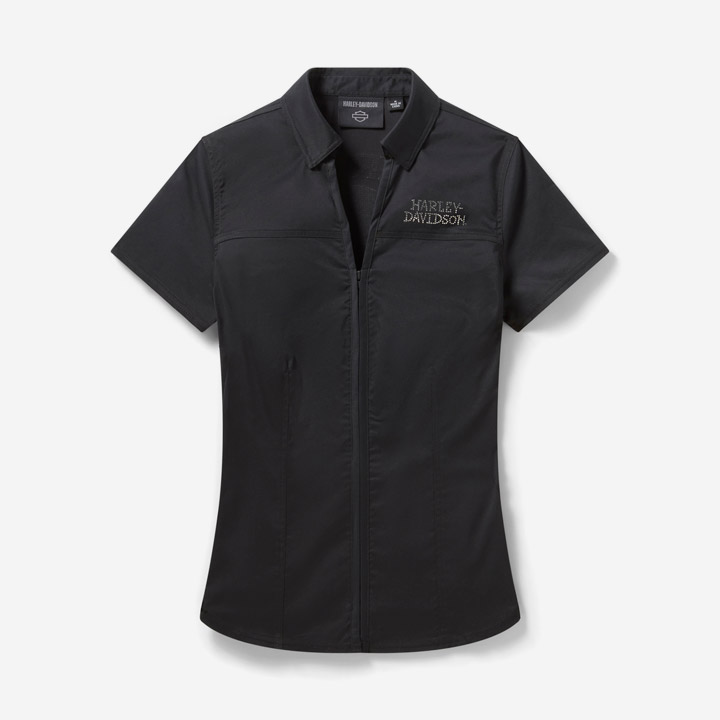 여성 윌리 G 블링 가라지 셔츠