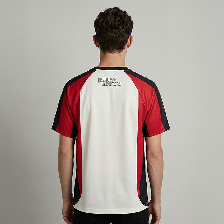 남성 스크리밍 이글 반팔 레이스 저지