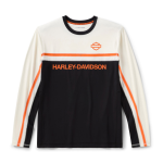 남성 H-D 테크 벤티드 긴팔 티셔츠