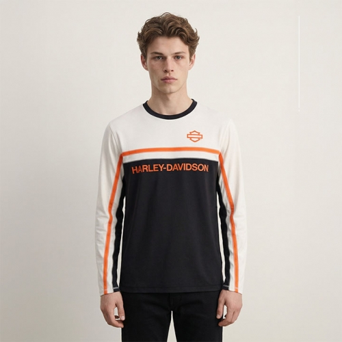 남성 H-D 테크 벤티드 긴팔 티셔츠