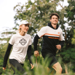 남성 H-D 테크 벤티드 반팔 티셔츠