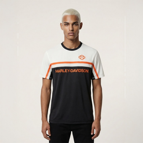 남성 H-D 테크 벤티드 반팔 티셔츠