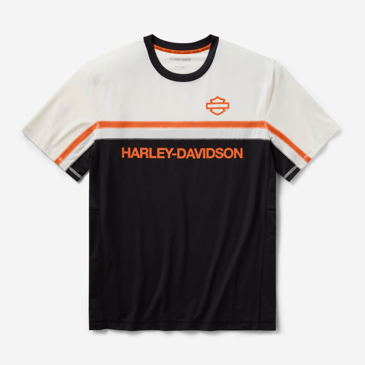 남성 H-D 테크 벤티드 반팔 티셔츠