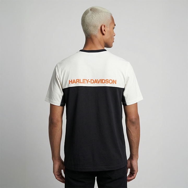 남성 H-D 테크 벤티드 반팔 티셔츠