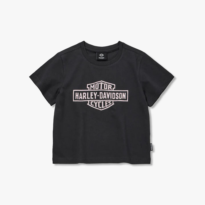 [컬렉션스] 여성 바앤실드 티셔츠 DARK GREY