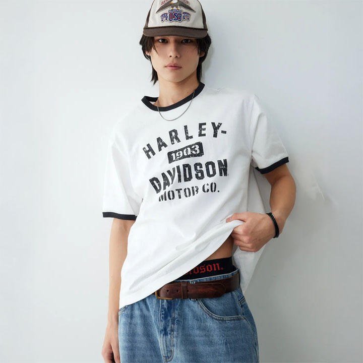 [컬렉션스] 1903 레터링 링거티 WHITE