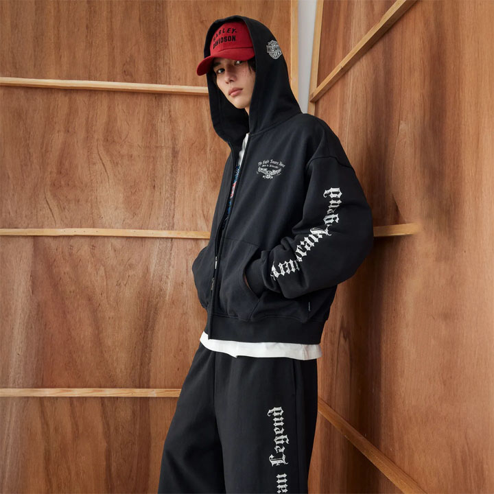 [컬렉션스] OL시그니처 후드 짚업 GREY