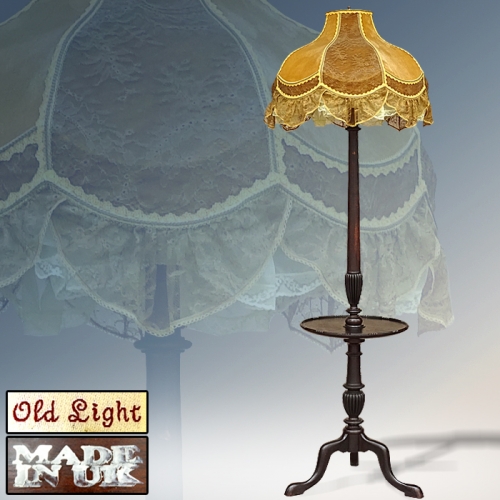 앤틱 OLD LIGHT 마호가니 장스탠드 (13865)