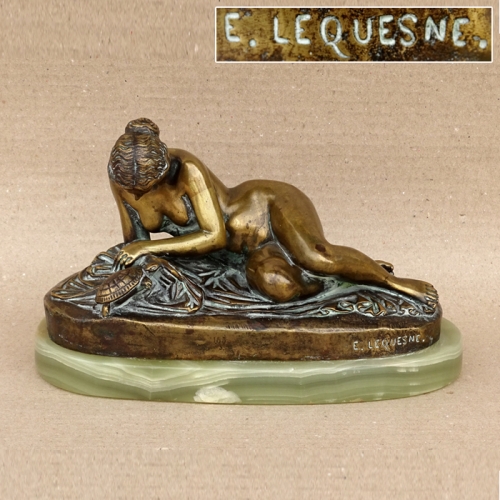 E.LE Quesne 금장 누드 브론즈(小) (16073)