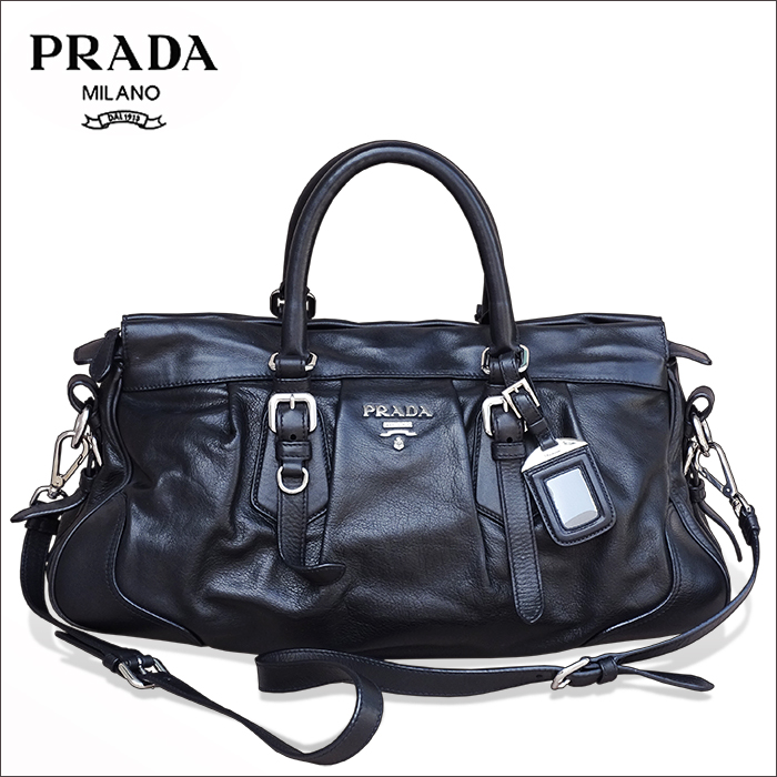 프라다(PRADA) 가죽 숄더백