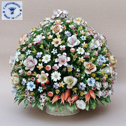 카포디몬테 최고급 대형 도자기꽃(41x42cm)
