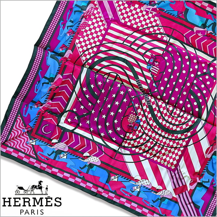 에르메스(hermes) 카레 스카프(박스有)