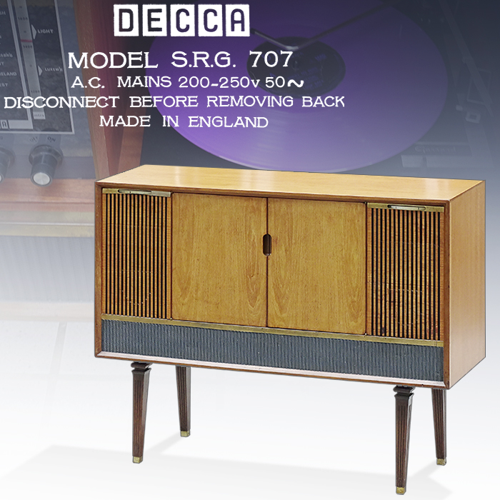 영국산 엔틱 데카(decca) SRG 707(정상작동)